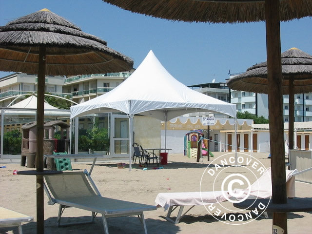 Namiot imprezowy Pagoda PartyZone 4x4m, PCV, biały