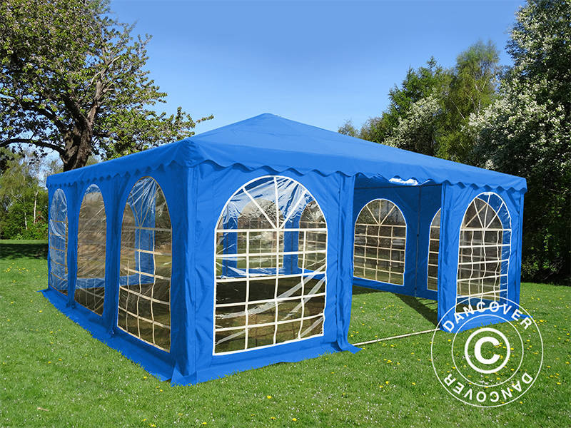 Namiot imprezowy Pagoda UNICO 6x6m, Niebieski