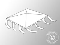 Poszycie dachowe do namiotów Pagoda Exclusive 6x6m, PVC, Białe