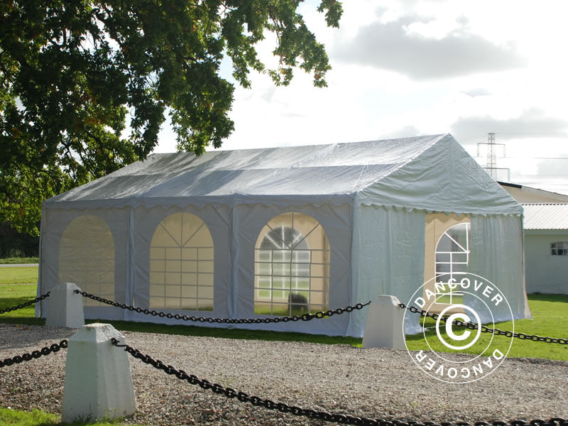 Namiot imprezowy SEMI PRO Plus 7x7m PVC 900, Biały