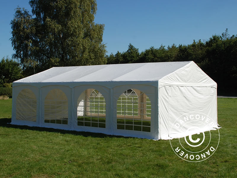 Namiot imprezowy Original 5x8m PVC 900, "Arched", Biały