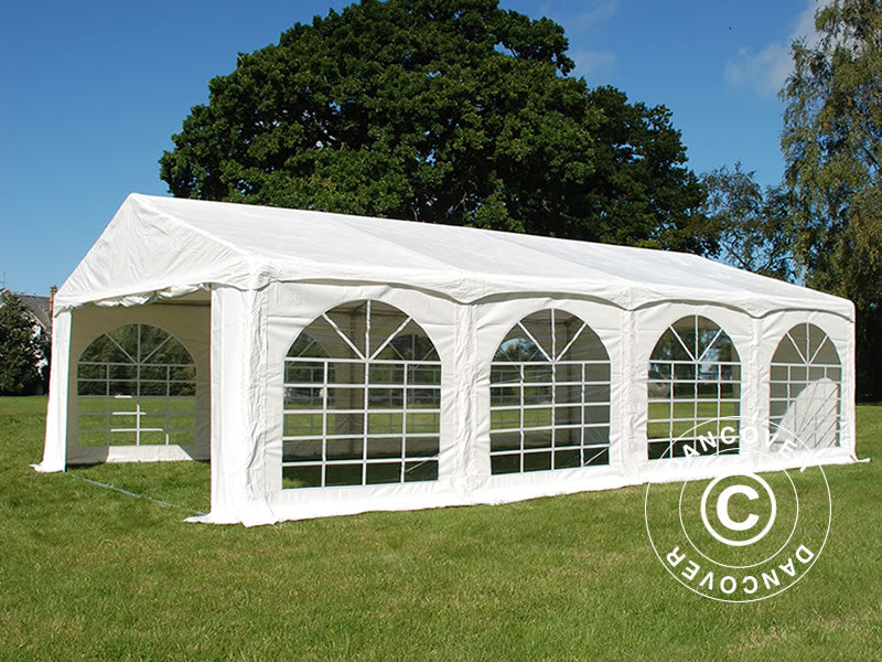 Namiot imprezowy Original 5x8m PVC 900, "Arched", Biały