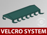 Poszycie dachowe do namiotu imprezowego UNICO, PCV/Poliester, 6x12m, Ciemna zieleń