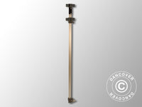 Wspornik środkowy kompletny 2,09/2,39m, Szare złącze