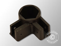 Łącznik górny do wspornika narożnego, Czarny