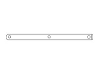 Słupek stelaża, Ø50x1455mm