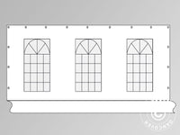 Ściana boczna z oknem do namiotu imprezowego PLUS 6m, Biały