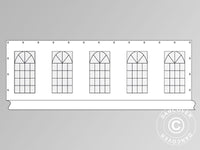 Ściana boczna z oknem do namiotu imprezowego PLUS 10m, Biały