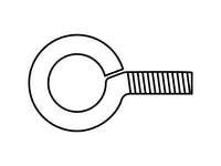 Wkręt oczkowy, 30 szt.