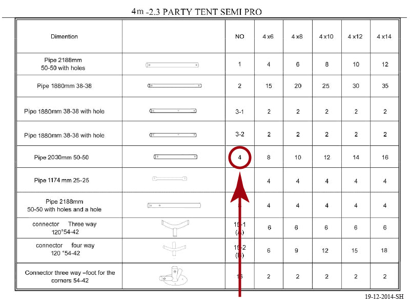 Rura dachowa, Ø50mm, 2030mm