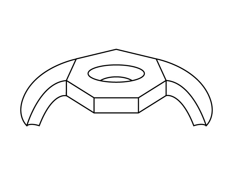 Opakownie z nakrętkami motylkowymi i śrubami