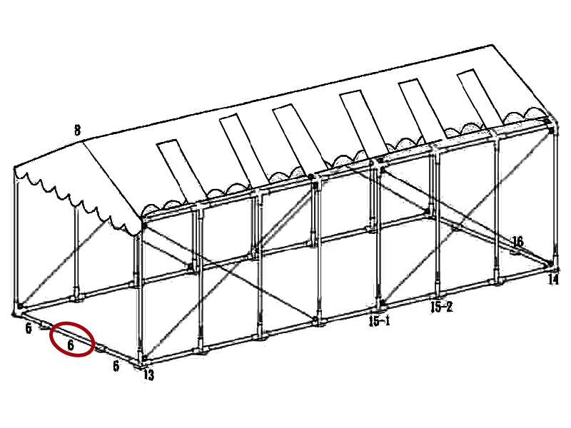 Rura dachowa, Ø38mm, 2210mm