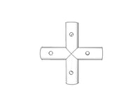 4-stronny łącznik, Ø42-54mm