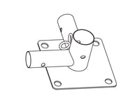 3-stronny łącznik z podstawą, prawy