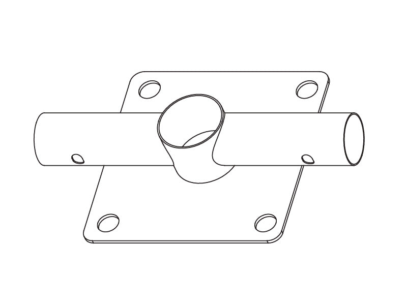 2-stronny łącznik z podstawą