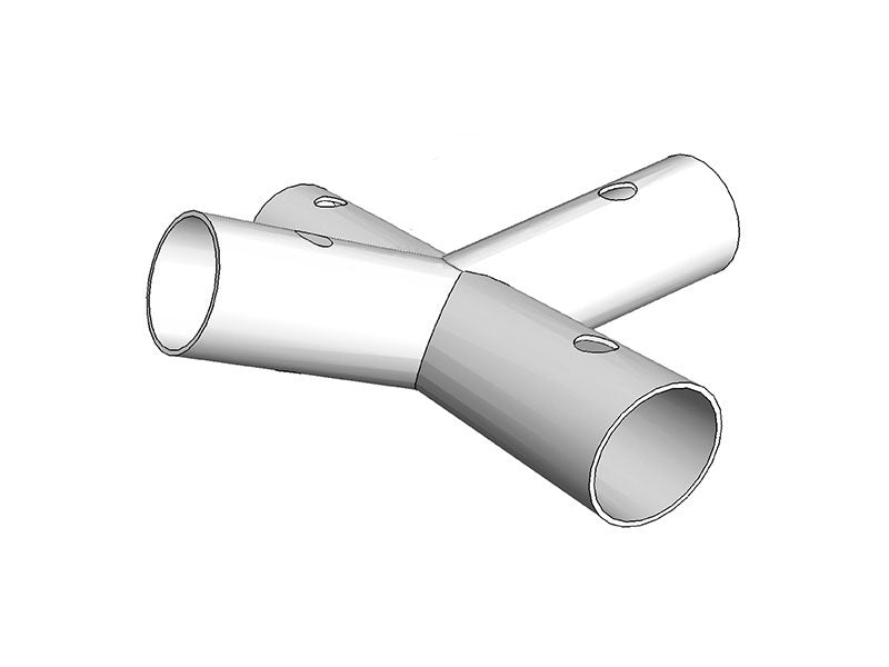 4-stronny łącznik, Ø45-54mm, 140°