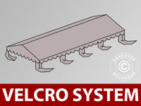 Poszycie dachowe do namiotu imprezowego UNICO, PCV/Poliester, 4x8m, Piasek
