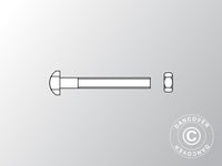 Śruba + nakrętka M6x55