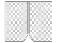 Moskitiera do Pawilon ogrodowy Osiris 3x4m, 4 szt., Brazowy