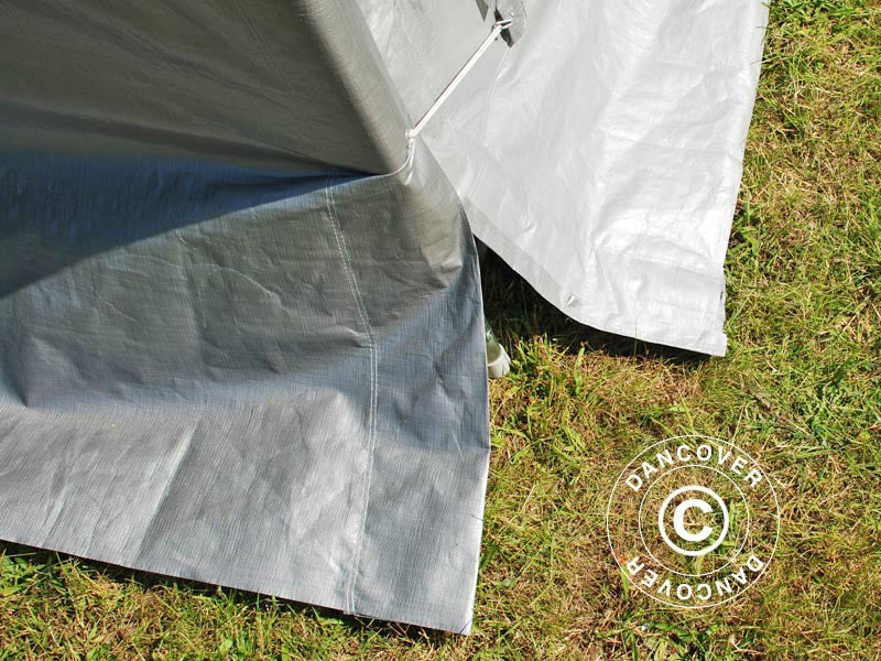 Namiot garażowy PRO 3,6x4,8x2,68m, PE, Szary