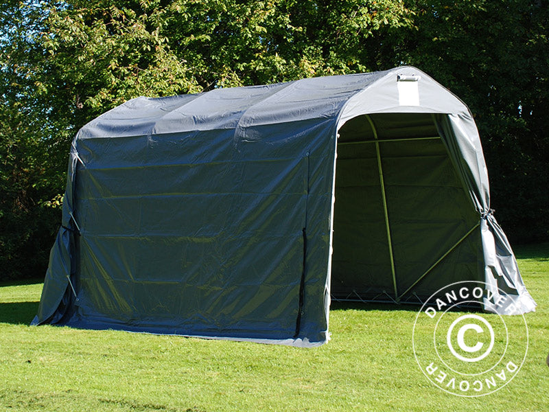 Namiot magazynowy PRO 2,4x3,6x2,34m PCV, Szary