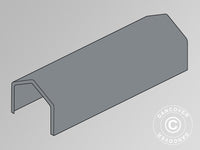 Pokrycie dachowe do namiotu magazynowego PRO XL 4x12x3,5m, PCV, Szary