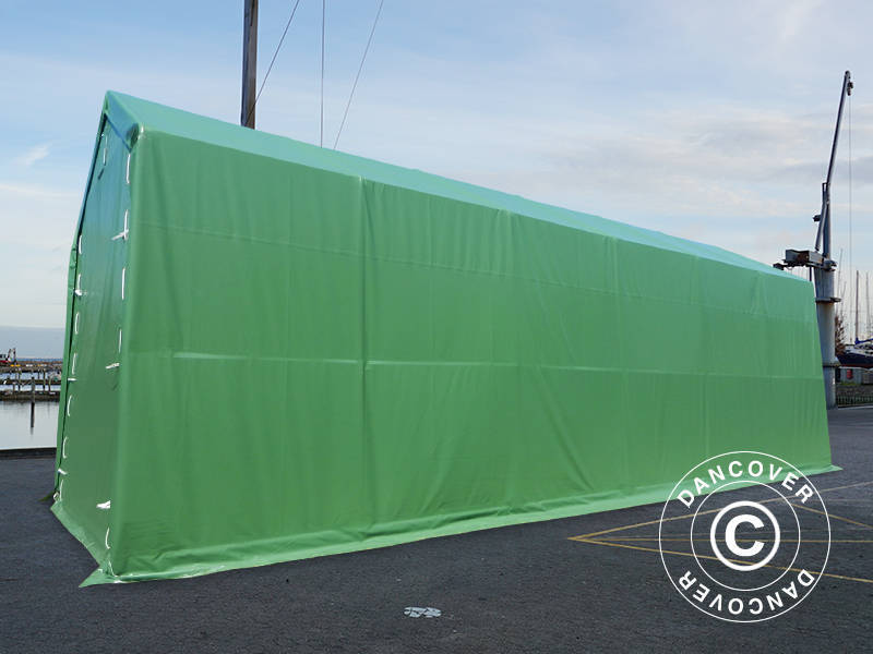 Namiot magazynowy PRO XL 4x12x3,5x4,59m, PCV, Zielony