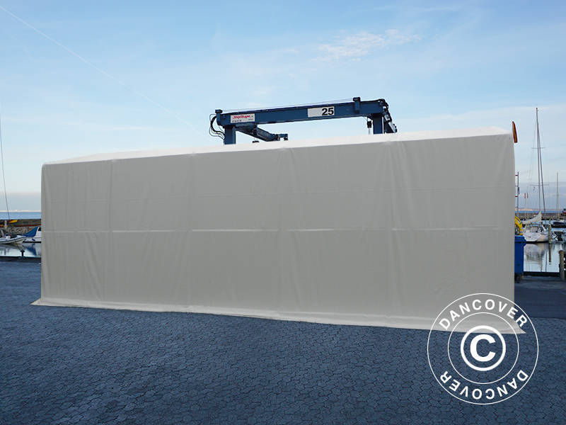 Namiot magazynowy PRO XL 3,5x10x3,3x3,94m, PCV, Biały