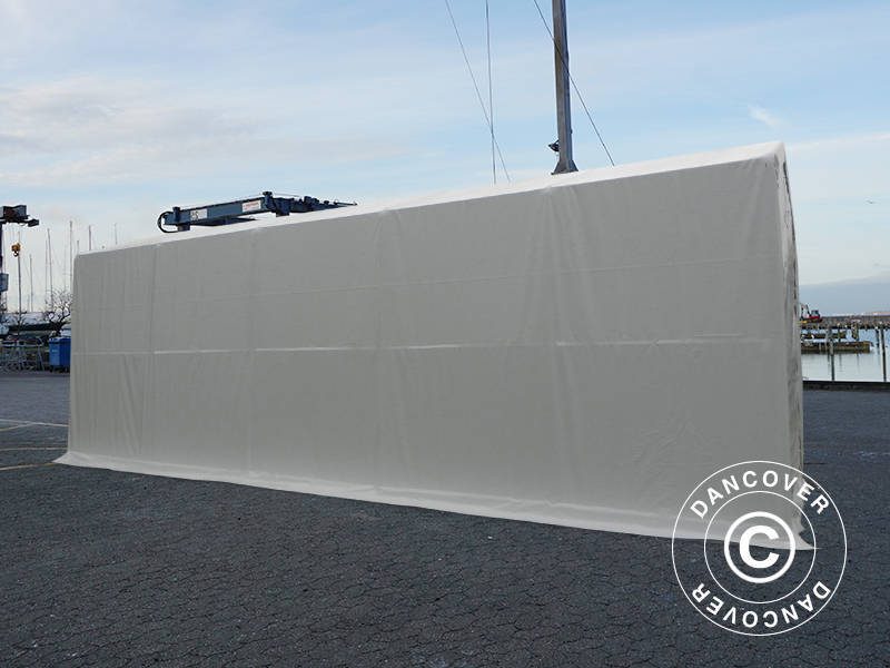 Namiot magazynowy PRO XL 3,5x10x3,3x3,94m, PCV, Biały