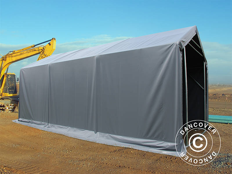 Namiot magazynowy PRO 3x6x2x2,82m, PCV, Szary