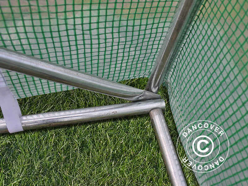 Tunel foliowy 4x4x2m, 16m², Zielony