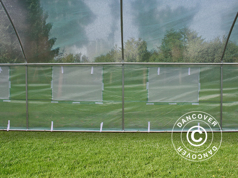 Tunel foliowy 4x8x2m, 32m², Zielony