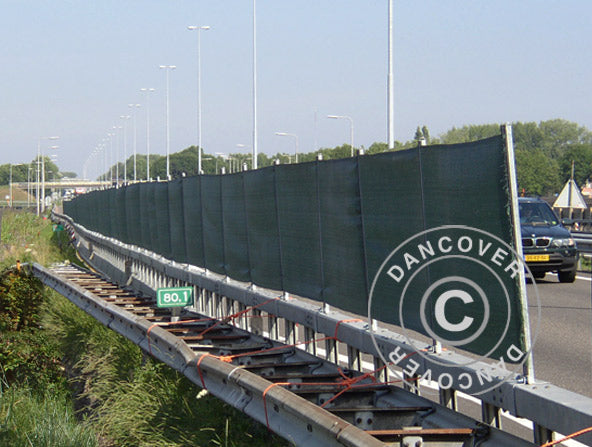 Plandeka Ogrodzeniowa 1,76X3,41m, PE 150g/m², Czarny