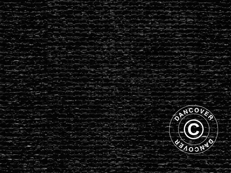 Plandeka ogrodzeniowa 2x50m 150g, Czarny