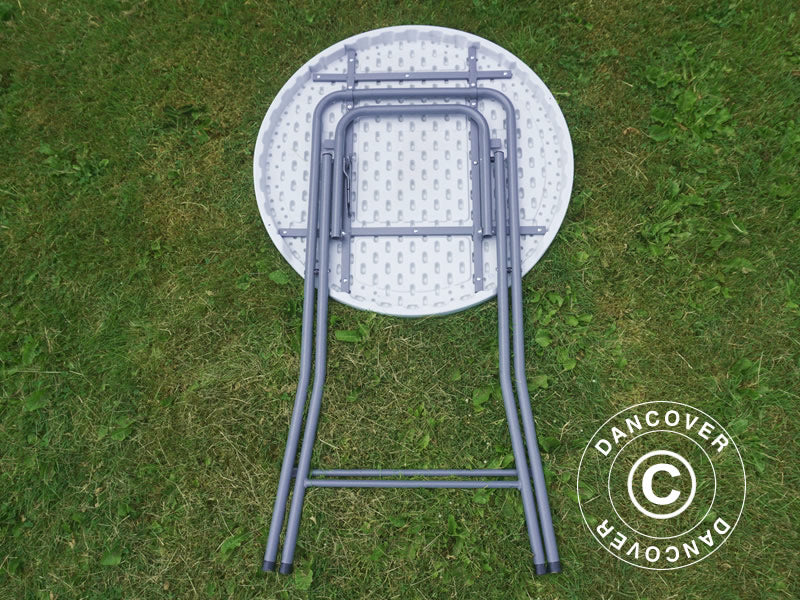 Okrągły Stół Bar PRO Ø80cm, Jasny szary