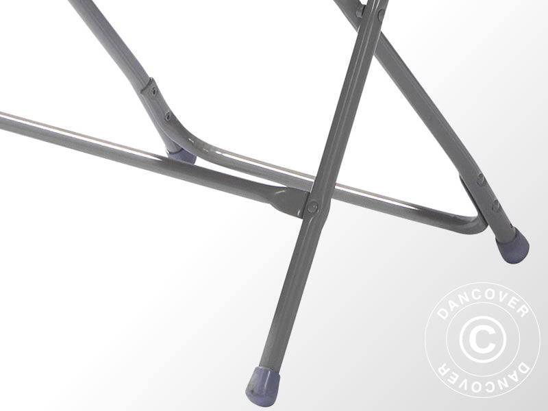 Krzesła składane 43x45x80cm, bordo/szare, 10 szt. DOSTĘPNY TYLKO 1 ZESTAW