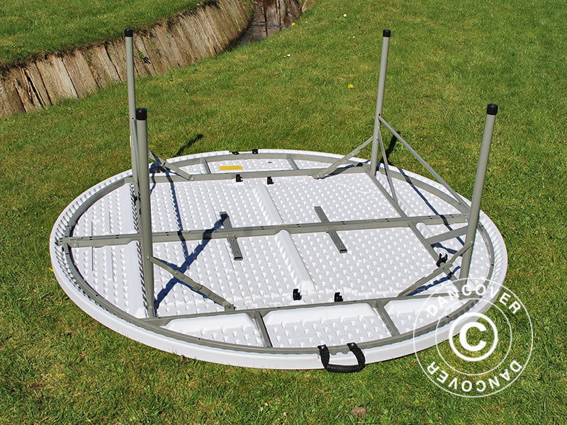 Okrągły stół składany PRO Ø183cm, Jasnoszary (1 szt.)