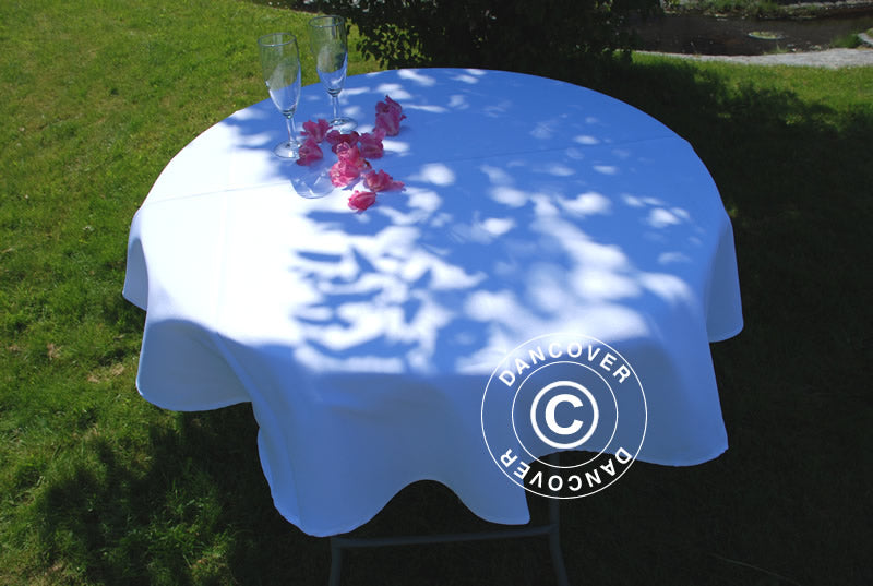 Obrus Ø80x20cm, Biały