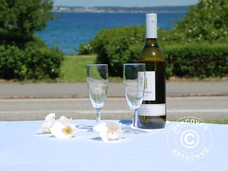 Obrus Ø183x64cm, Biały