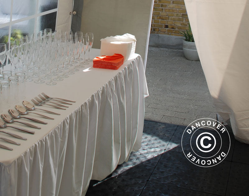 Obrus 244x76x74cm, Biały