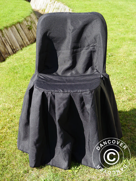 Pokrowiec na 48x43x89cm Krzesło, Czarny