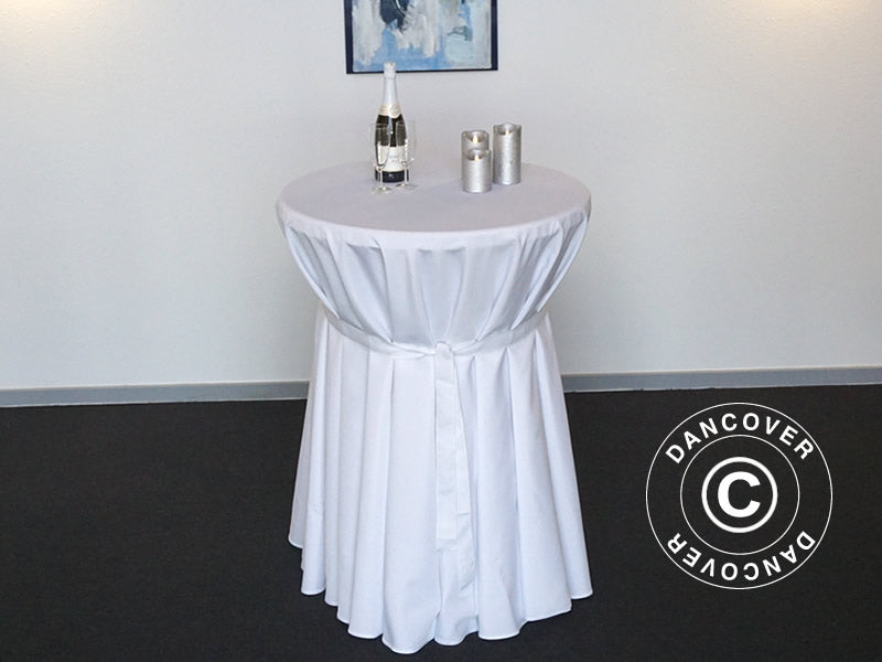 Obrus Ø80x110cm, Biały