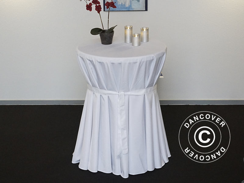 Obrus Ø80x110cm, Biały