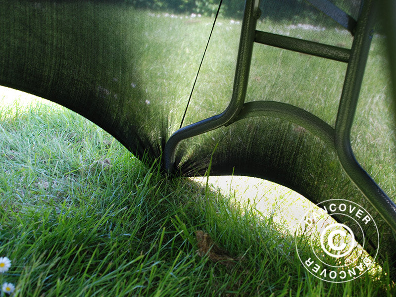 Elastyczny pokrowiec na stół 244x75x74cm, Czarny