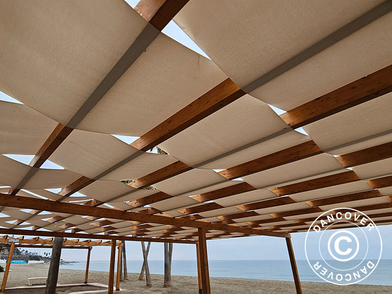 Żagiel przeciwsłoneczny DIY, 0,5x50m, 1 rolka, Piaskowy