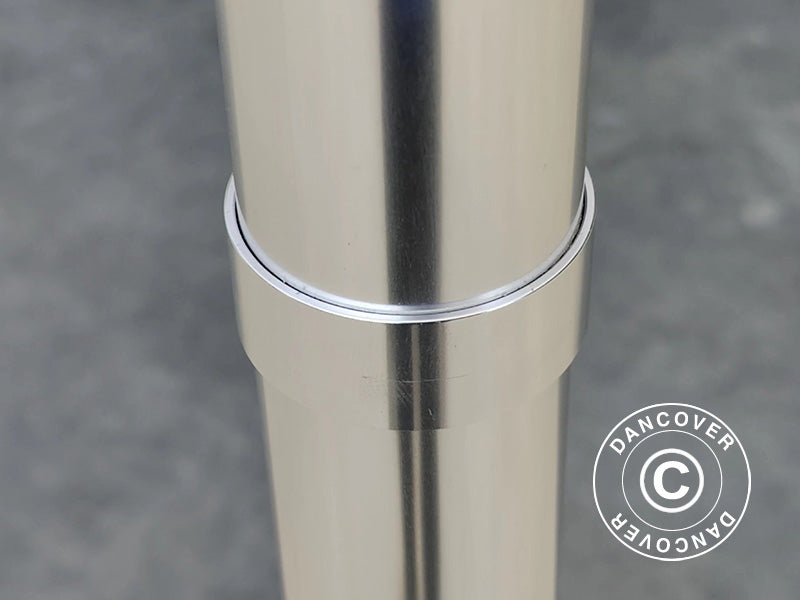 Parasol Bermuda, Ø3m, Czarny