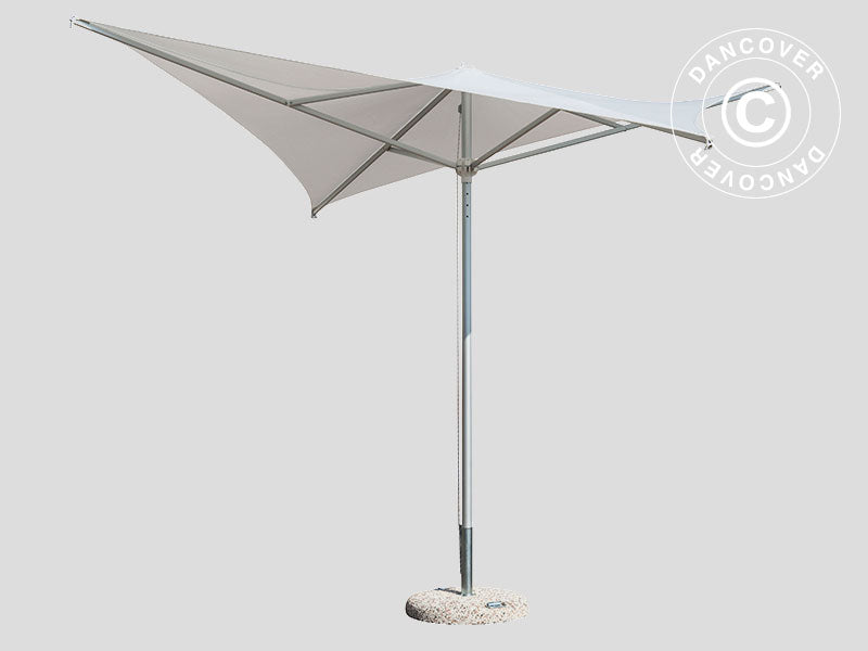 Parasol, Vela, 3x3m, Szary taupe