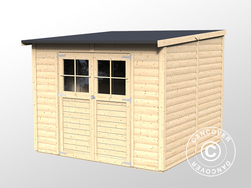 Drewniana szopa, Bertilo Alster 4, 2,44x2,39x2,1m, 5,83m²