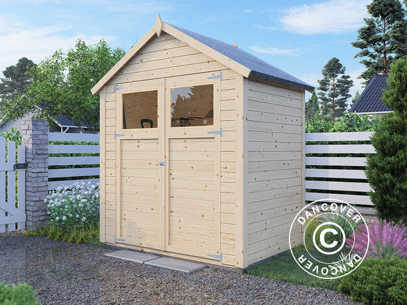 Drewniana szopa, Bertilo Sylt 1, 1,8x1,2x2,25m, 2,16m²