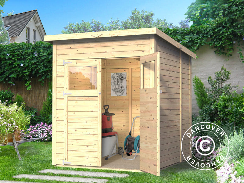 Drewniana szopa, Bertilo Amrum 2, 1,74x1,8x2,1m, 3,13m²